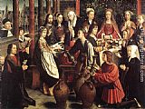 Gerard David The Marriage at Cana painting